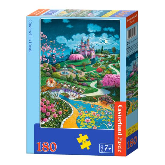 Puzzle Castorland Le Château De Cendrillon 180 pièces