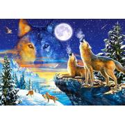 Puzzle Castorland Le Cri des loups 1000 pièces