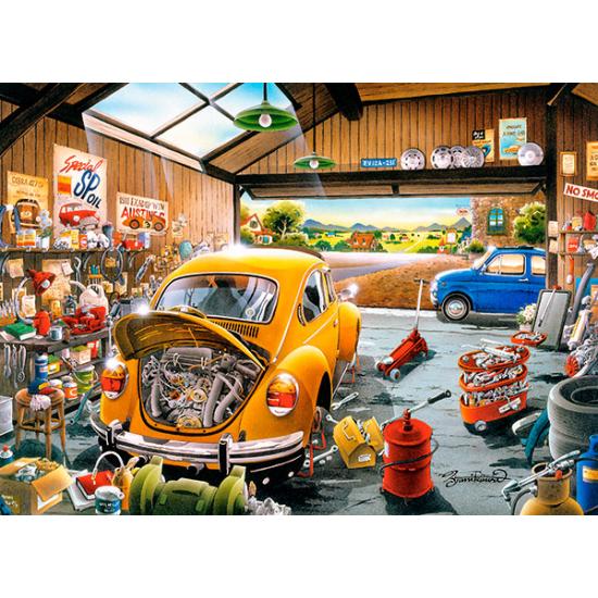 Puzzle Castorland Le garage de Sam 300 pièces