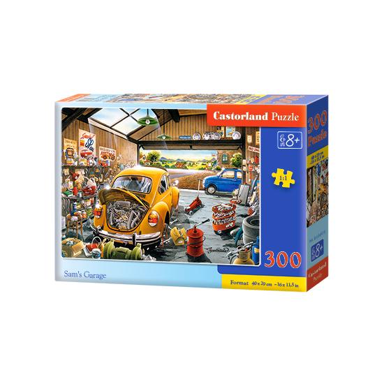 Puzzle Castorland Le garage de Sam 300 pièces