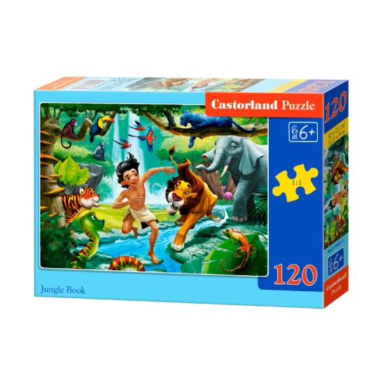 Puzzle Castorland Le livre de la jungle 120 pièces