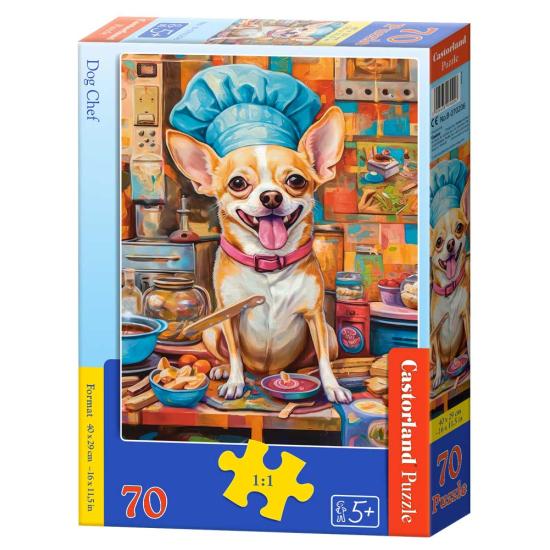 Puzzle Castorland Chef De Chien 70 pièces