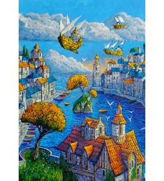 Puzzle Castorland Le Port de 500 Pieces