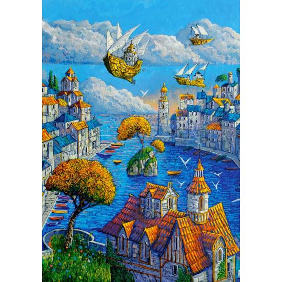 Puzzle Castorland Le Port de 500 Pieces Puzzle Castorland Le Port de 500 Pieces