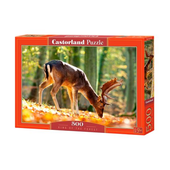 Puzzle Castorland Le Roi de la Forêt 500 pièces