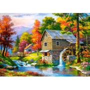 Puzzle Castorland Le Vieux Moulin de Sutter 500 pièces