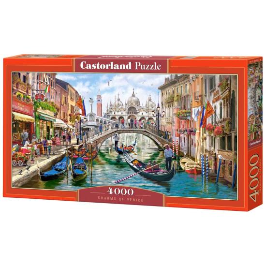 Puzzle Castorland Charme de Venise 4000 pièces