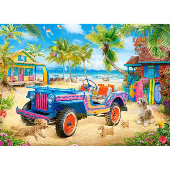 Puzzle Castorland Escapade À La Plage 180 pièces