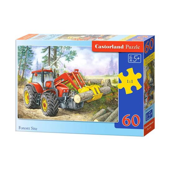 Puzzle Castorland Pelle en forêt 60 pièces