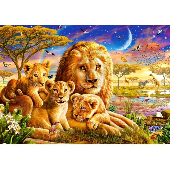 Castorland Lion Family Puzzle 500 pièces