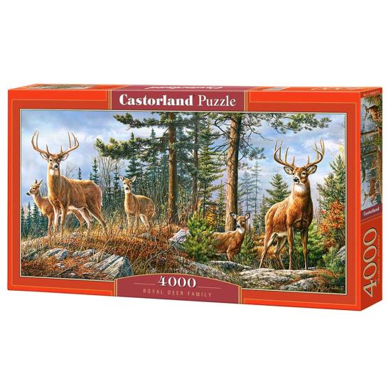 Castorland Royal Deer Family Puzzle 4000 pièces