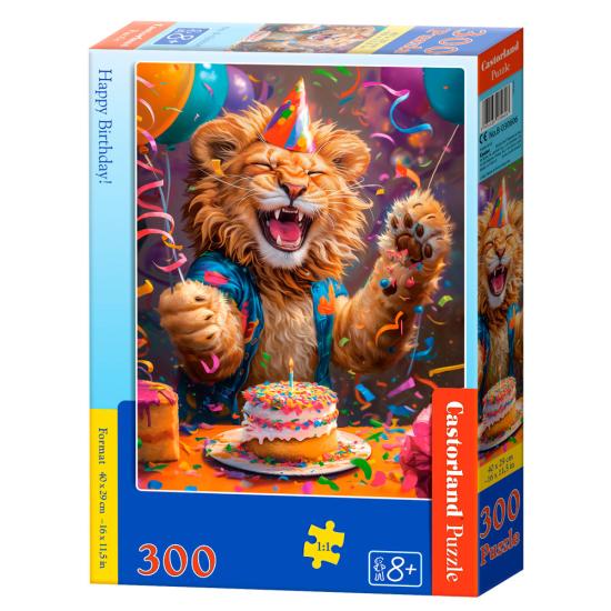 Puzzle Castorland Joyeux anniversaire Léon 300 pièces Puzzle Castorland Joyeux anniversaire Léon 300 pièces
