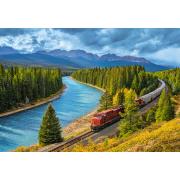 Puzzle Castorland Chemin De Fer Du Canadien Pacifique 1000 pièce