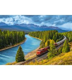 Puzzle Castorland Chemin De Fer Du Canadien Pacifique 1000 pièce
