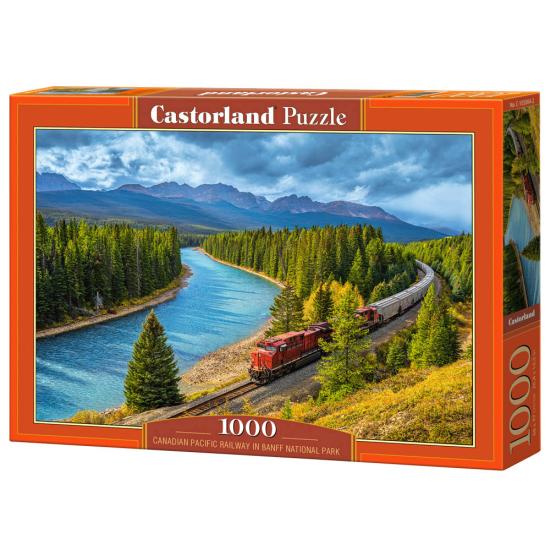 Puzzle Castorland Chemin De Fer Du Canadien Pacifique 1000 pièce