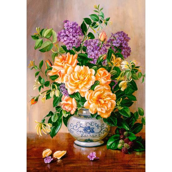 Puzzle floral 1000 pièces Castorland