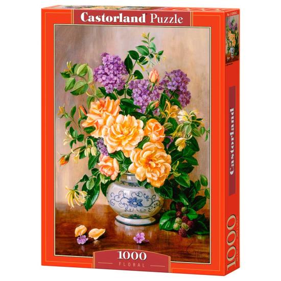 Puzzle floral 1000 pièces Castorland