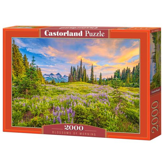 Puzzle Castorland Fleurs du Matin 2000 pièces