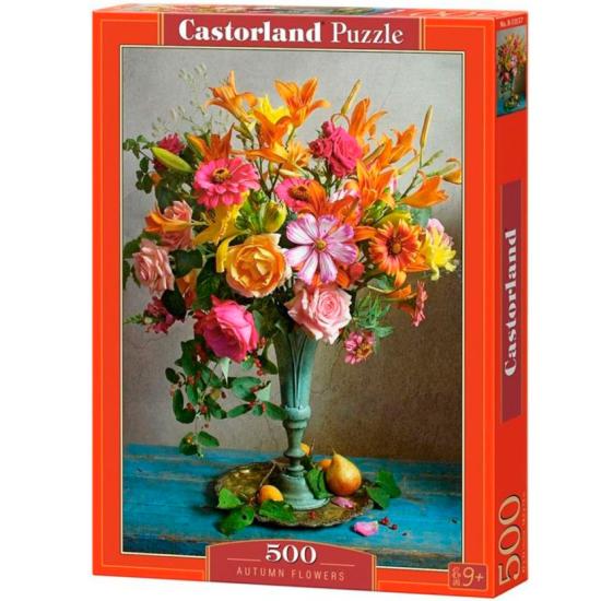 Puzzle Castorland Fleurs d'automne 500 pièces