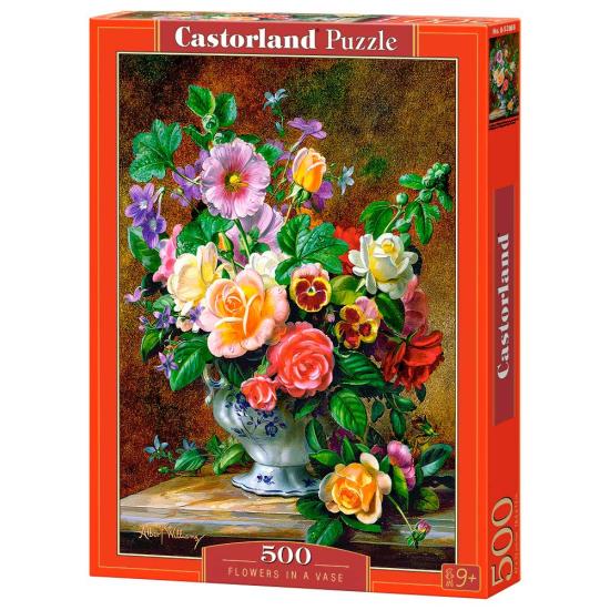 Puzzle Castorland Fleurs dans un vase 500 pièces
