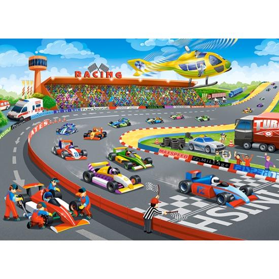 Puzzle 100 pièces Castorland Formula Racing