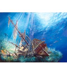 Castorland Puzzle Galion englouti 2000 pièces