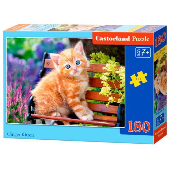 Puzzle Castorland Chaton blond 180 pièces