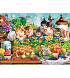 Puzzle Castorland Chatons qui Font la Sieste 200 Pcs