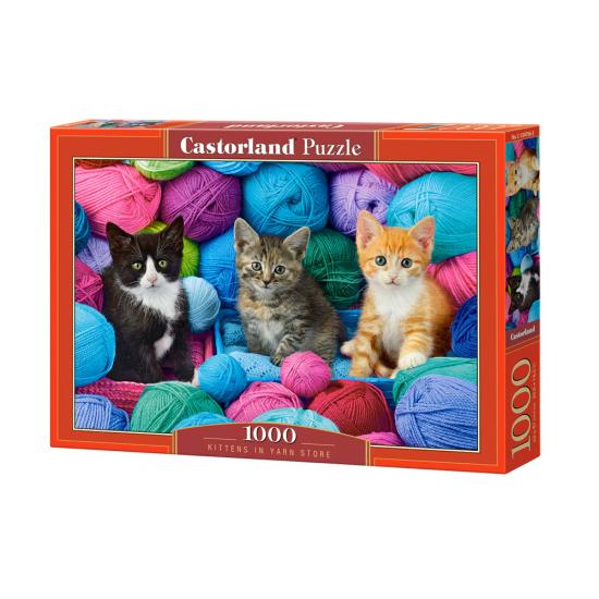 Castorland Chatons dans Thread Shop Puzzle 1000 pièces