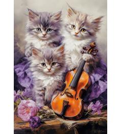 Puzzle Castorland Chatons Musicaux 500 pièces