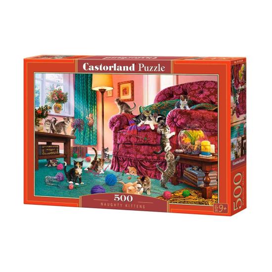 Castorland Puzzle Chatons coquins 500 pièces