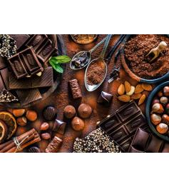 Puzzle Castorland Friandises au Chocolat de 500 Pieces