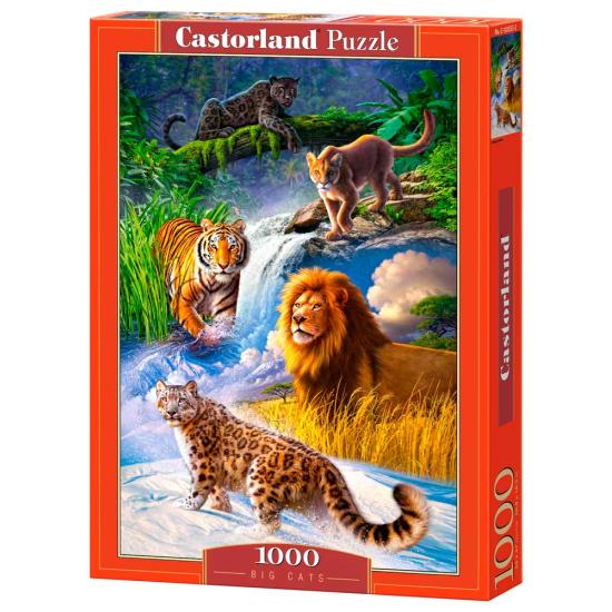 Puzzle Castorland Big Cats 1000 pièces
