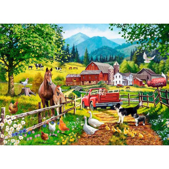 Puzzle Castorland Ferme White Dove 260 pièces