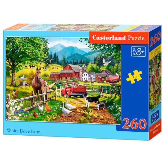 Puzzle Castorland Ferme White Dove 260 pièces