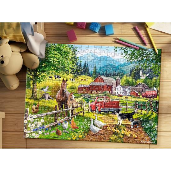 Puzzle Castorland Ferme White Dove 260 pièces