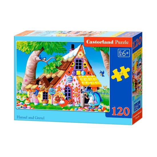 Castorland Puzzle Hansel et Gretel 120 pièces
