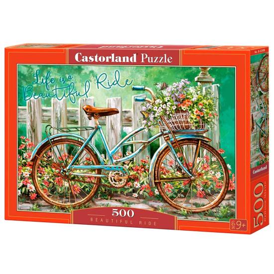 Puzzle Castorland Beautiful Bike Ride 500 pièces