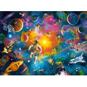 Castorland Puzzle Homme dans l'Espace 2000 pièces