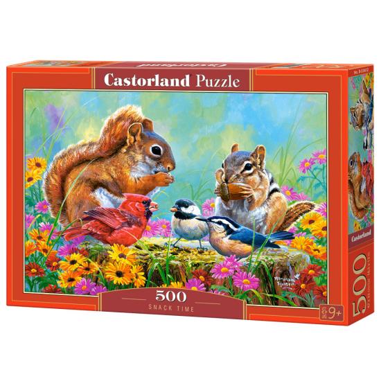 Puzzle Castorland Snack Time 500 pièces Puzzle Castorland Snack Time 500 pièces