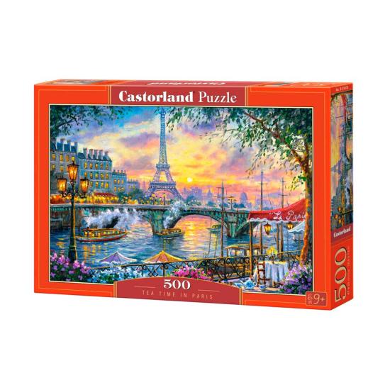 Castorland Puzzle Tea Time à Paris 500 pièces