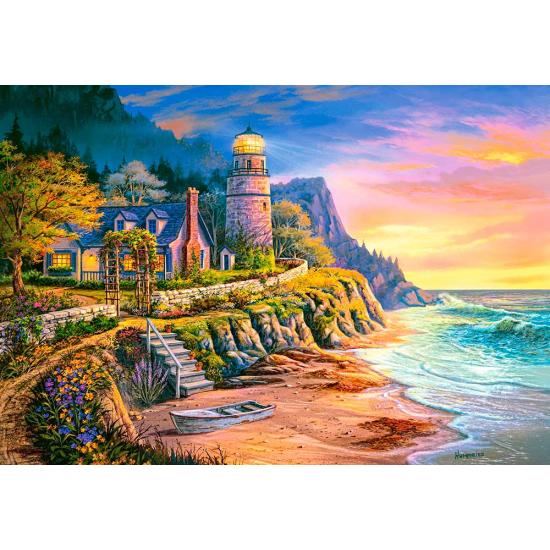 Puzzle Castorland éclairant le chemin 1000 pièces Puzzle Castorland éclairant le chemin 1000 pièces