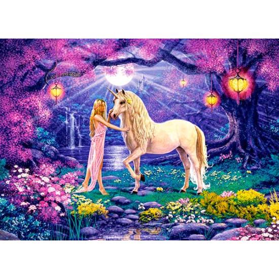 Castorland Jardin de la Licorne Puzzle 300 pièces
