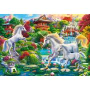 Puzzle Castorland Jardin Licorne de 1500 Pcs