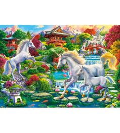 Puzzle Castorland Jardin Licorne de 1500 Pcs
