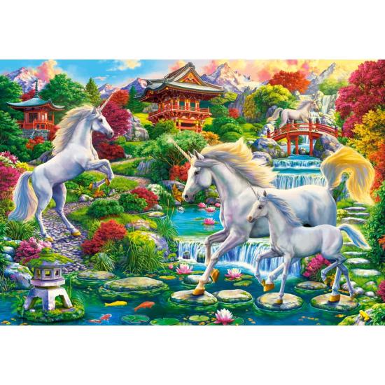 Puzzle Castorland Jardin Licorne de 1500 Pcs