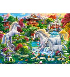 Puzzle Castorland Jardin Licorne de 300 Pieces