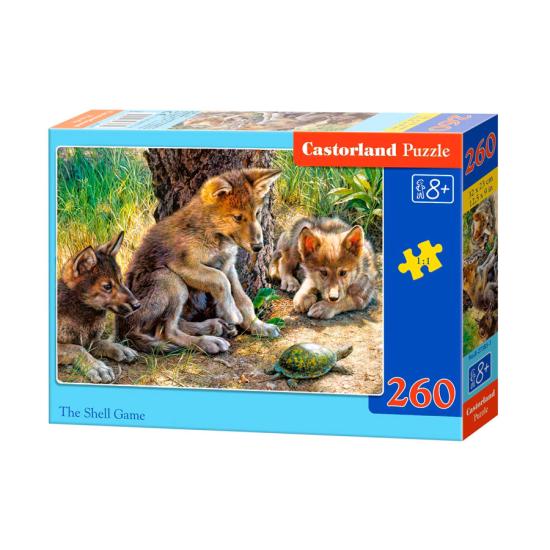 Puzzle Castorland Jouer avec une tortue 260 pièces
