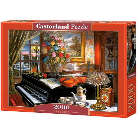 Puzzle Castorland à côté du piano 2000 pièces