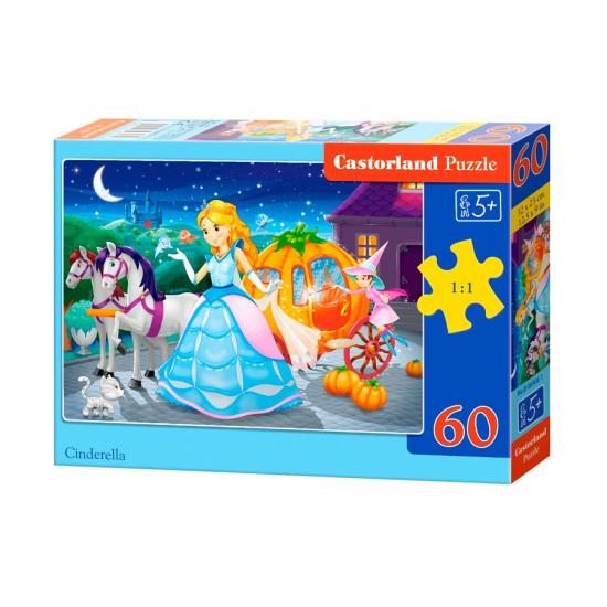 Castorland Cendrillon Puzzle 60 pièces